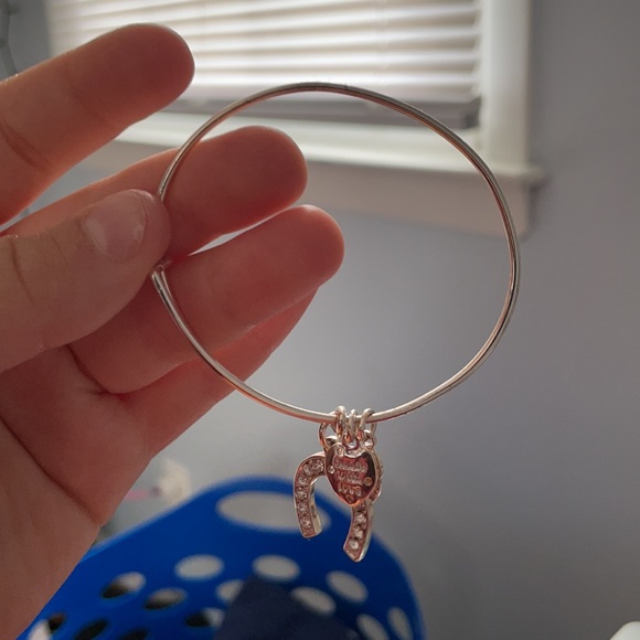 Bracelet with diamond horseshoe - Picture 3 of 3